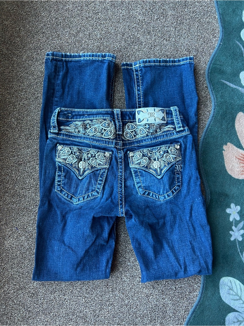 Y2K Miss Me Mid-Rise Boot Stretch Jean